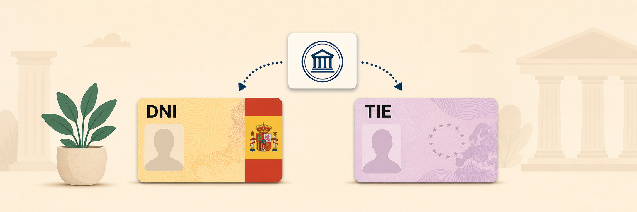 Certificado de concordancia entre el NIE y el DNI tras obtener la nacionalidad española.