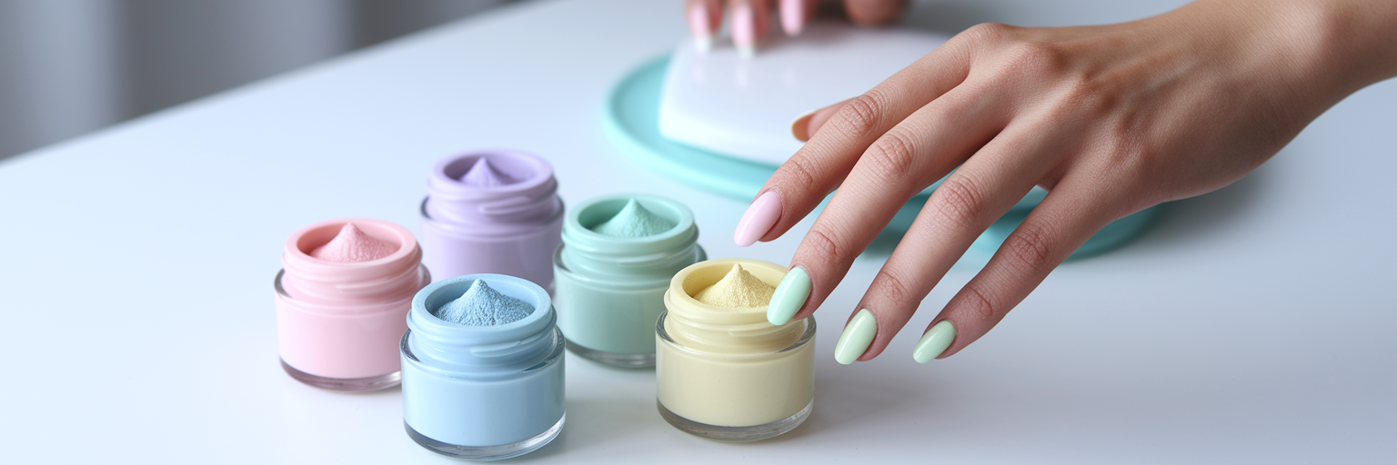 A Simple Guide to Pastel Dip Powder Nails