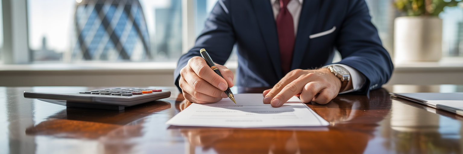 Director calculating secured business loan costs