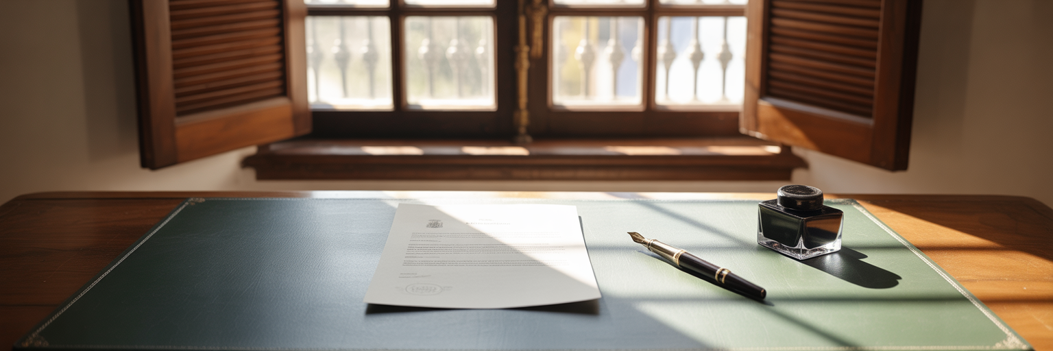 Documento oficial para la regularización en España.