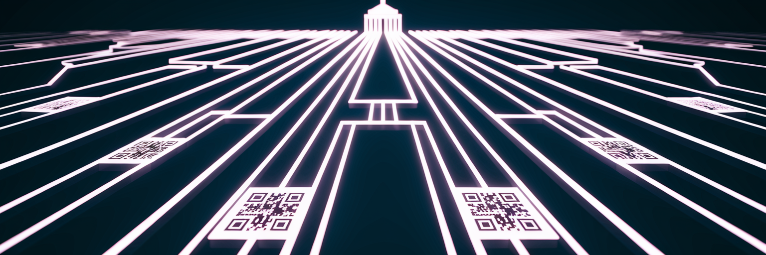 High Contrast QR Code Design for Government Services