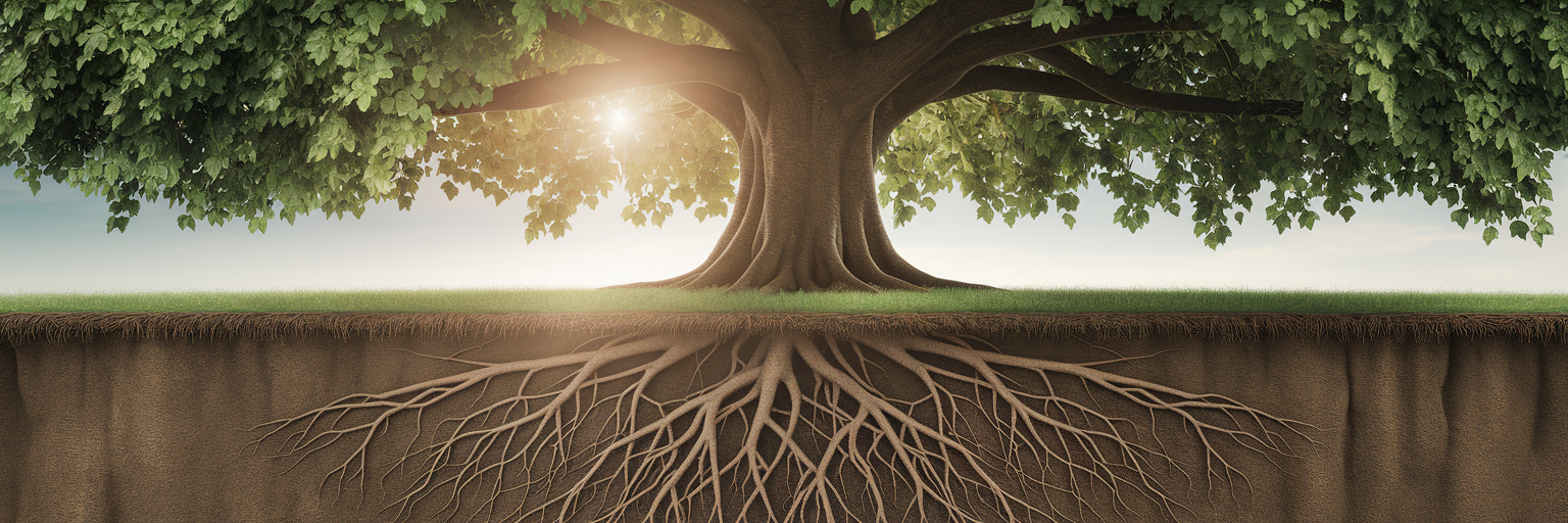 Mature tree symbolizing sustainable SEO.