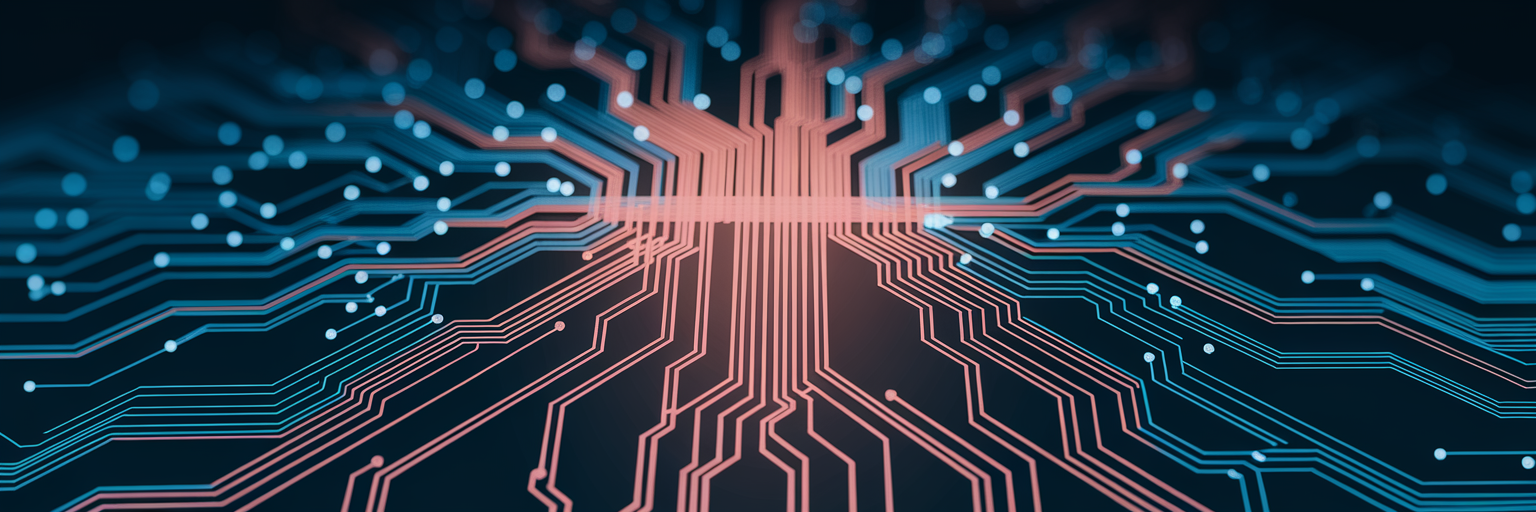 Expanding digital network symbolizing programmatic SEO