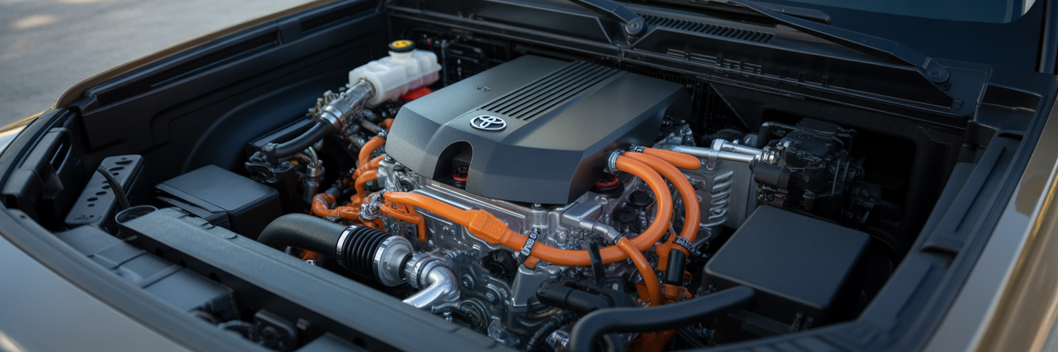 2026 Tacoma i-FORCE MAX hybrid engine