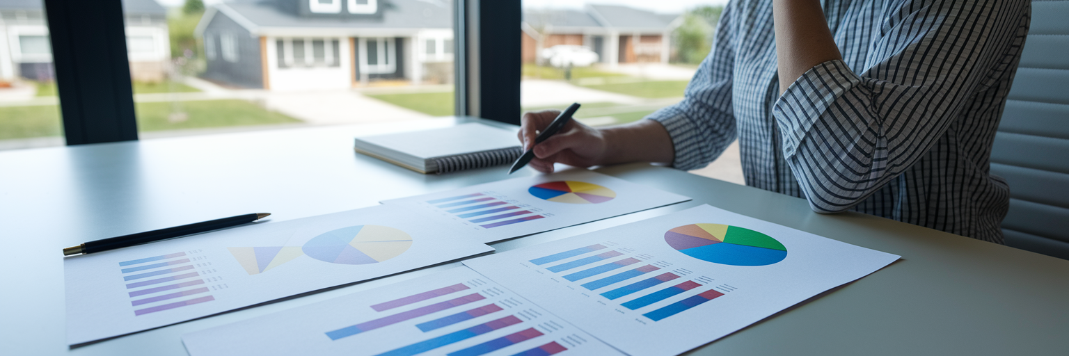 Analyzing ad performance data.