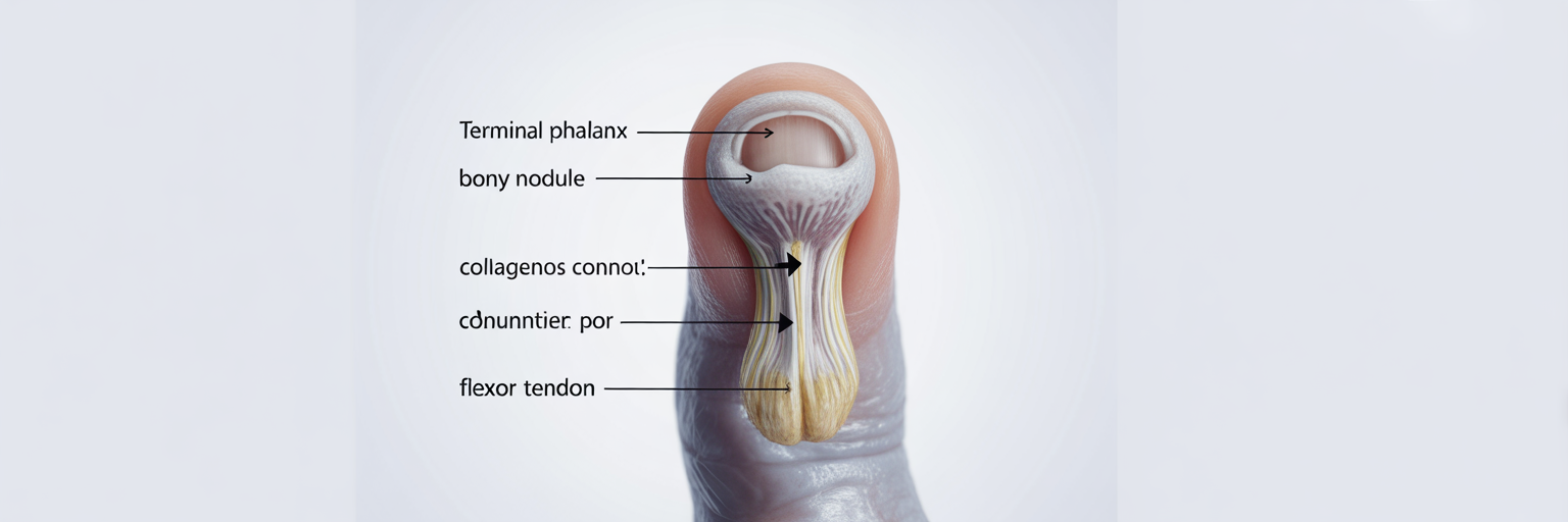 Anatomical diagram of hairy frog's claw mechanism.