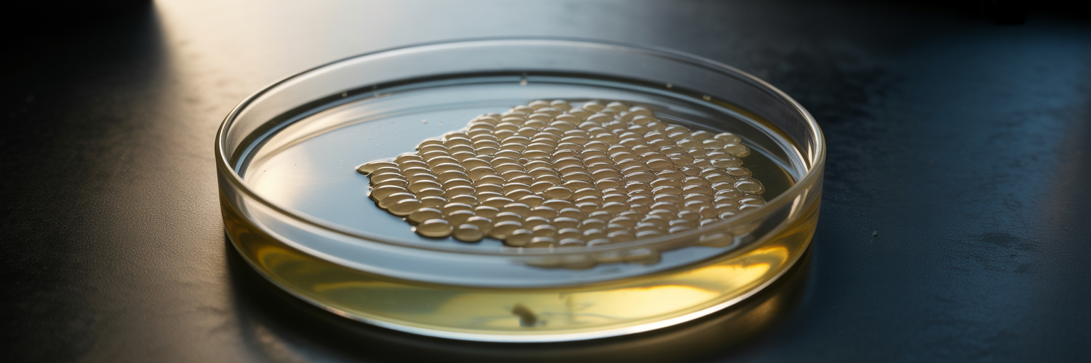 Ascaris lumbricoides roundworm eggs