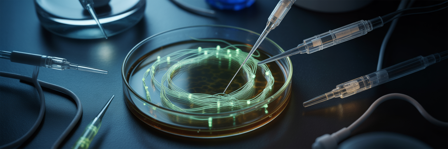 Bioelectronics research on cable bacteria filaments