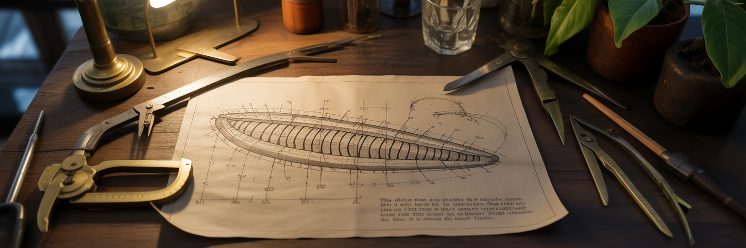 Blueprint of a mechanical trapping device
