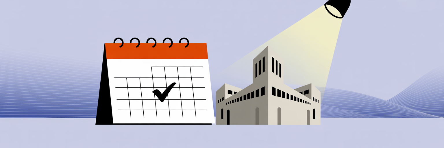 Calendario mostrando plazo de resolución de residencia