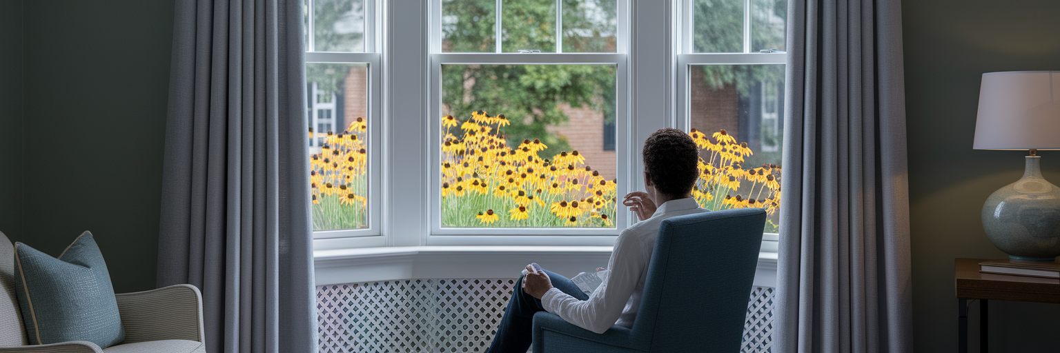 Calm and private space for virtual therapy.