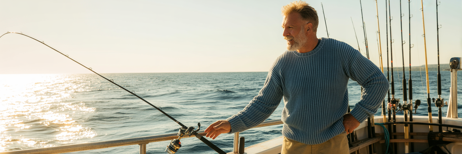 Captain sharing expertise with an angler.