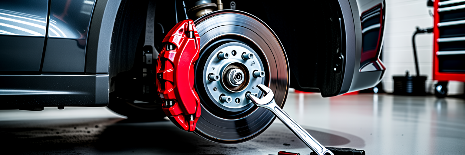 Checking brake caliper mounting bolts