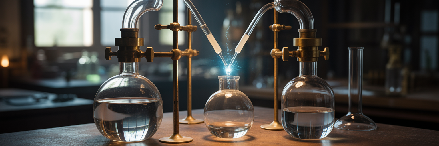 Chemical reaction creating bioluminescent light.