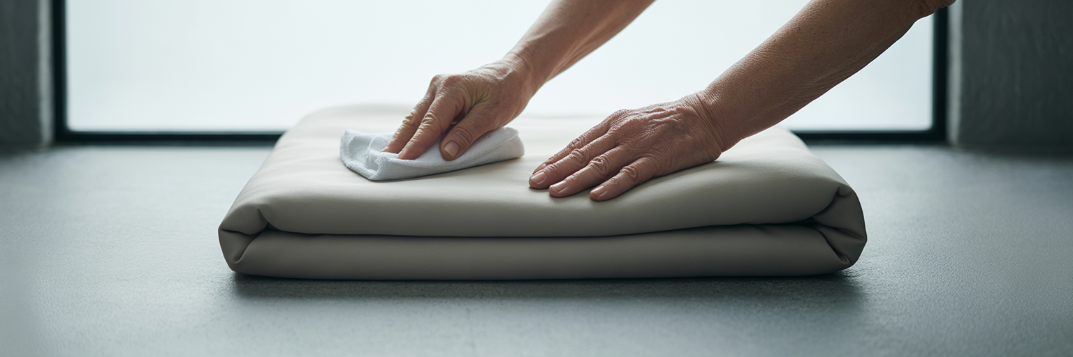 Cleaning an infrared sauna blanket after use