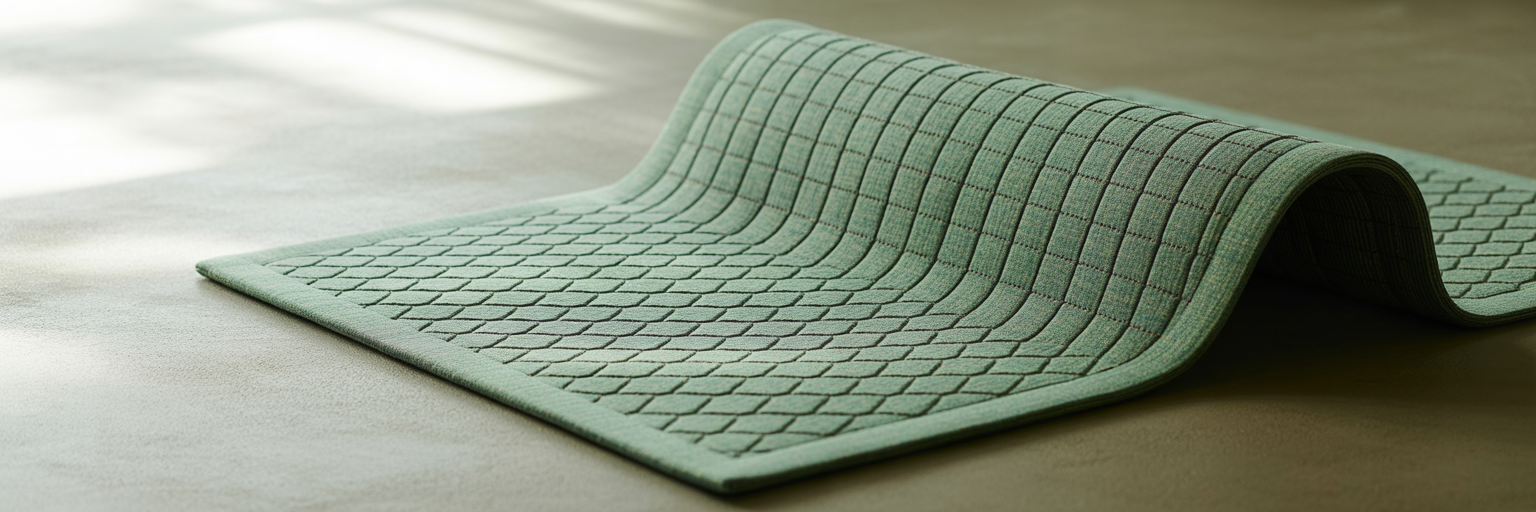 Close-up of a high-tech therapeutic mat