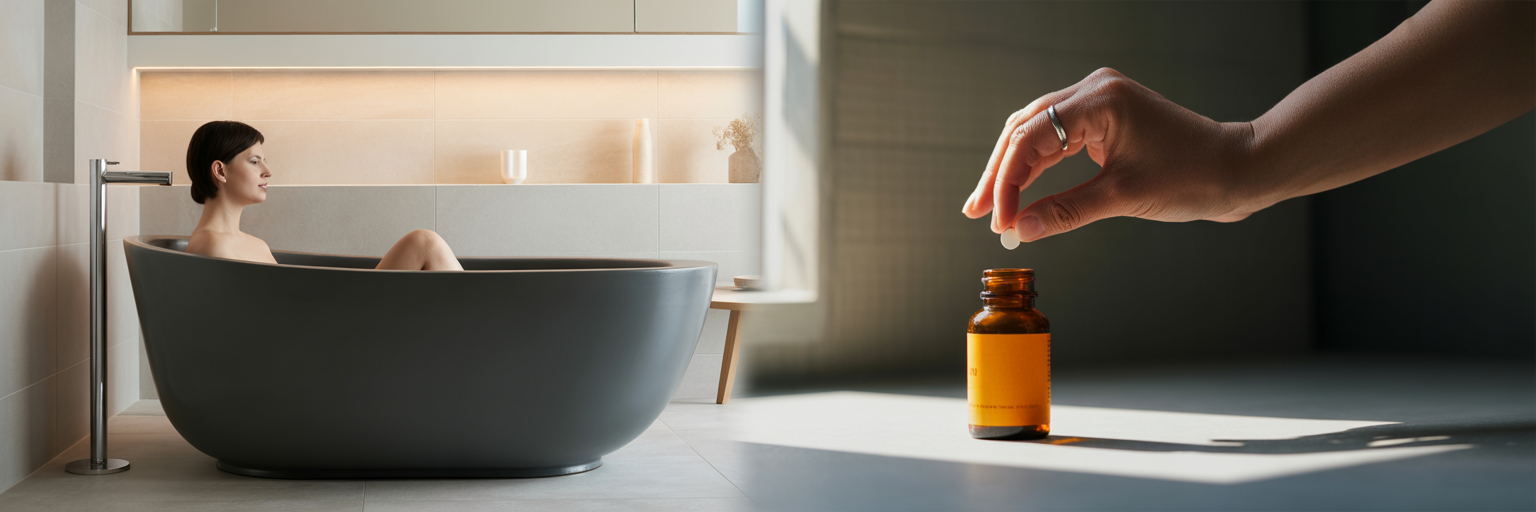 Cold plunge therapy versus NSAID pills.