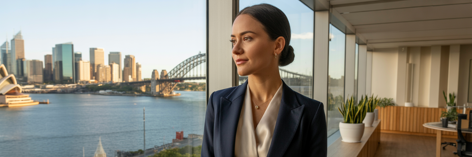 Confident business owner with resilient strategy.