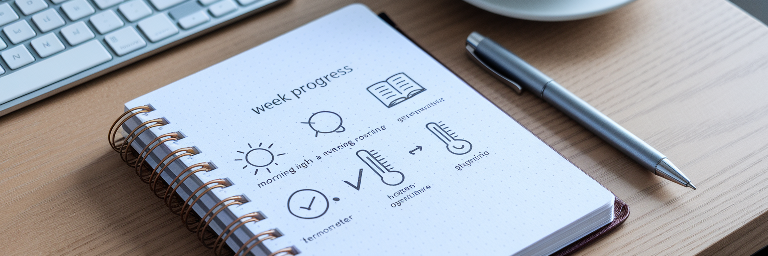 Ein 7-Tage-Plan zur Verbesserung des Schlafs.