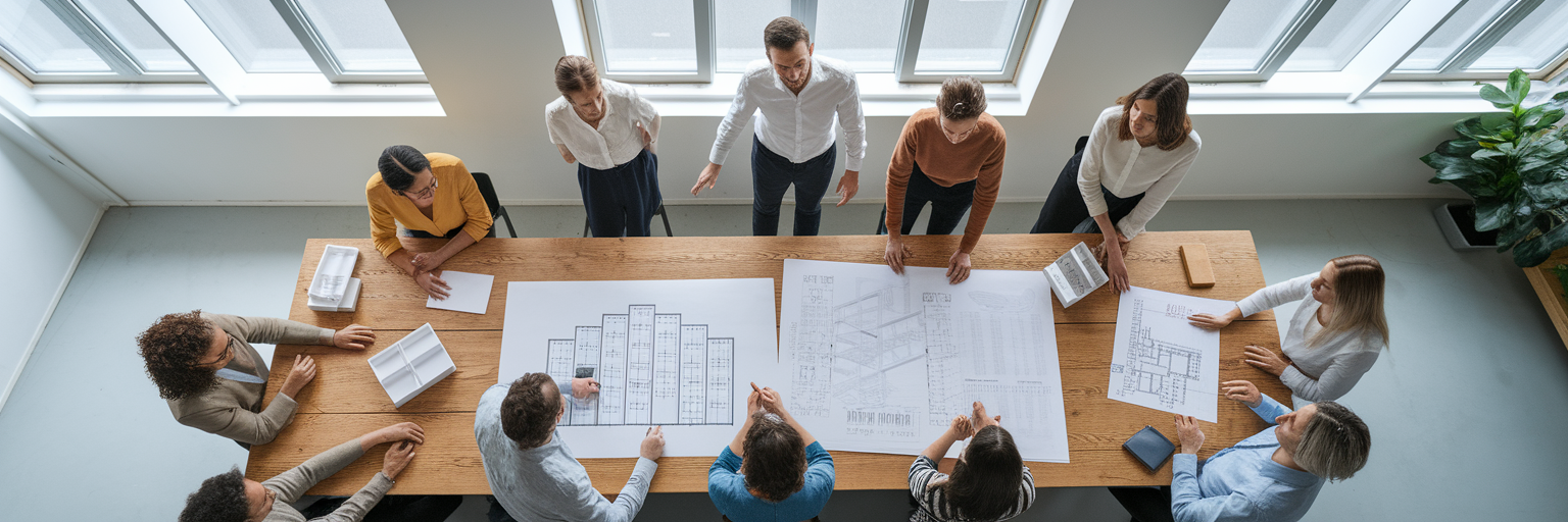 Équipe travaillant sur une méthodologie d'audit structurée.