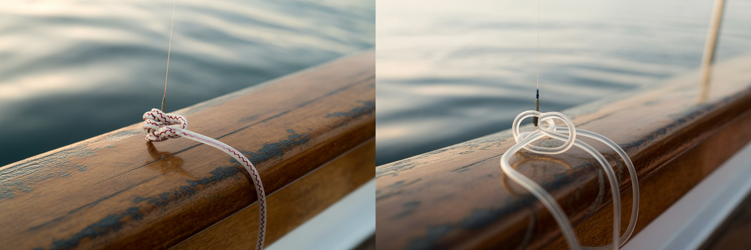 FG knot and Double Uni knot comparison