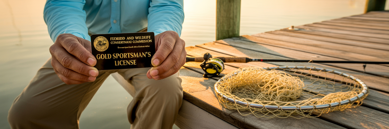 Florida Gold Sportsman's License card