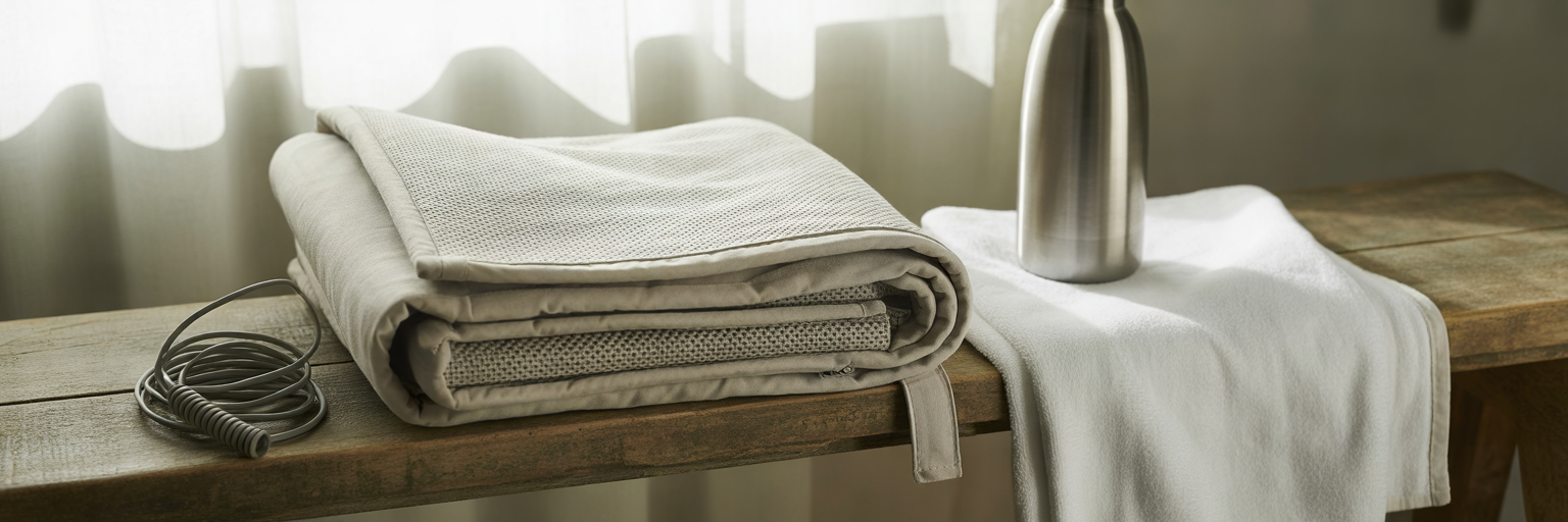 Folded home infrared sauna blanket