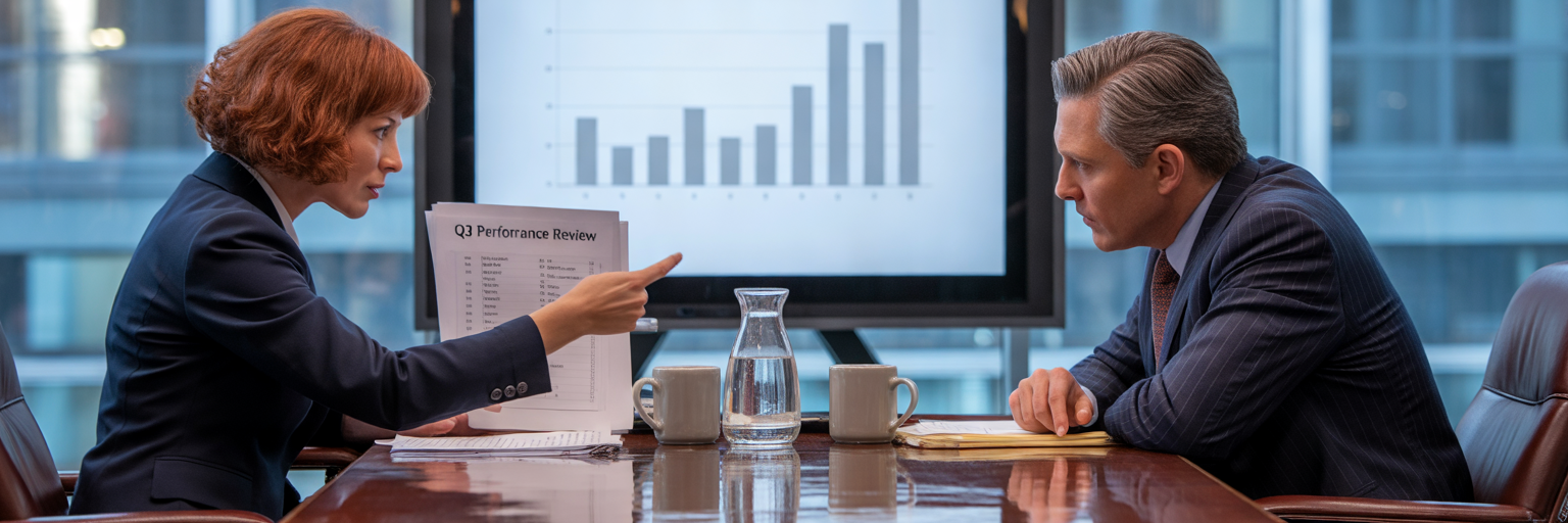 Freight forwarders in a strategic business review.