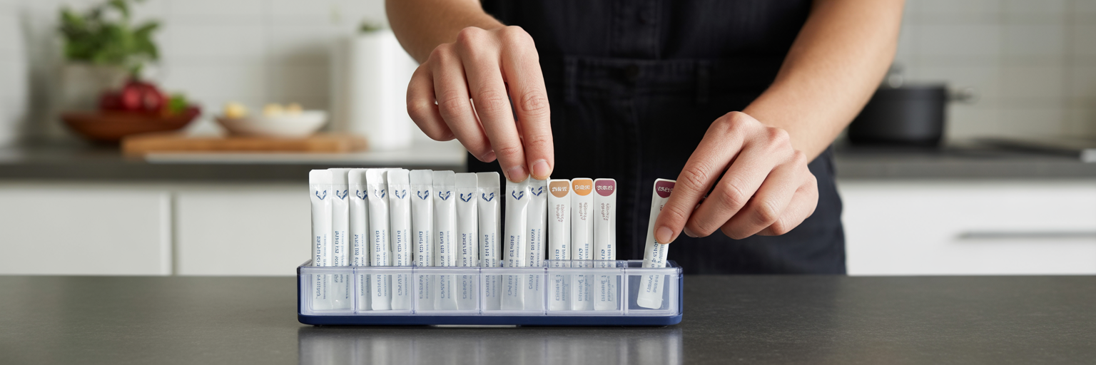 Functional daily supplement packaging design