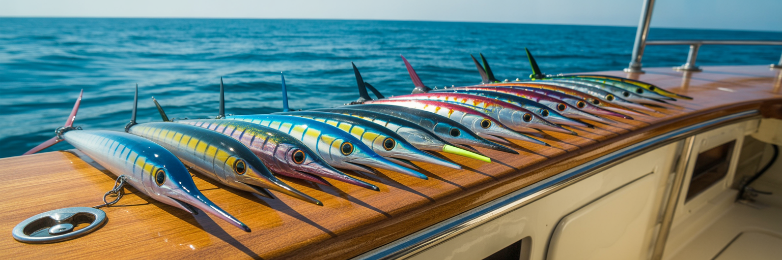 High-performance offshore trolling marlin lures