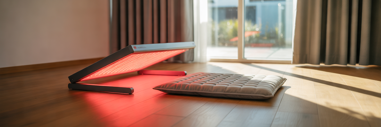 Home red light and PEMF mat