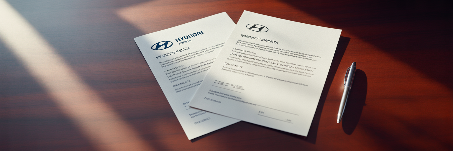 Hyundai and Tesla car warranty documents