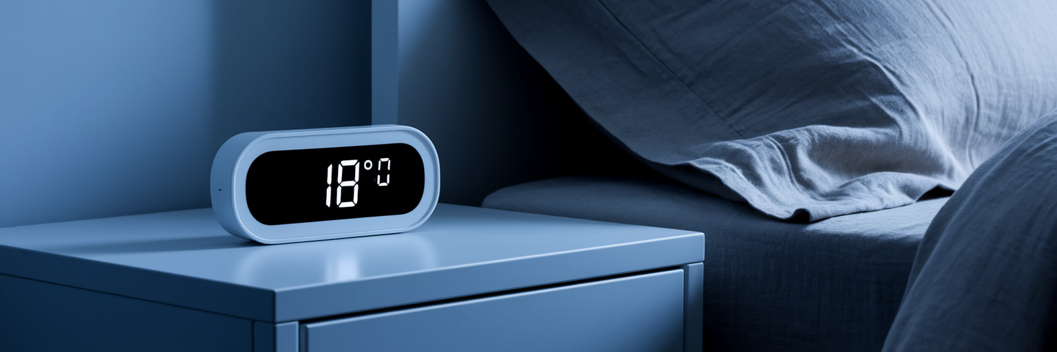 Ideale Schlaftemperatur von 18 Grad Celsius