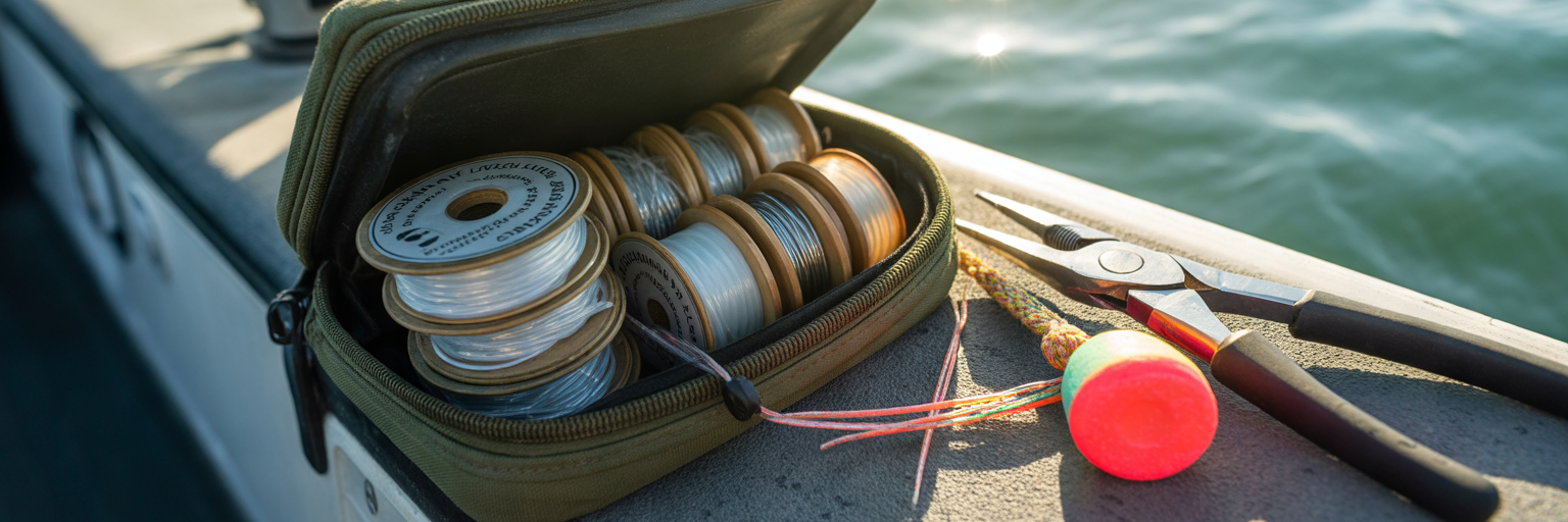Inshore fishing terminal tackle bag.