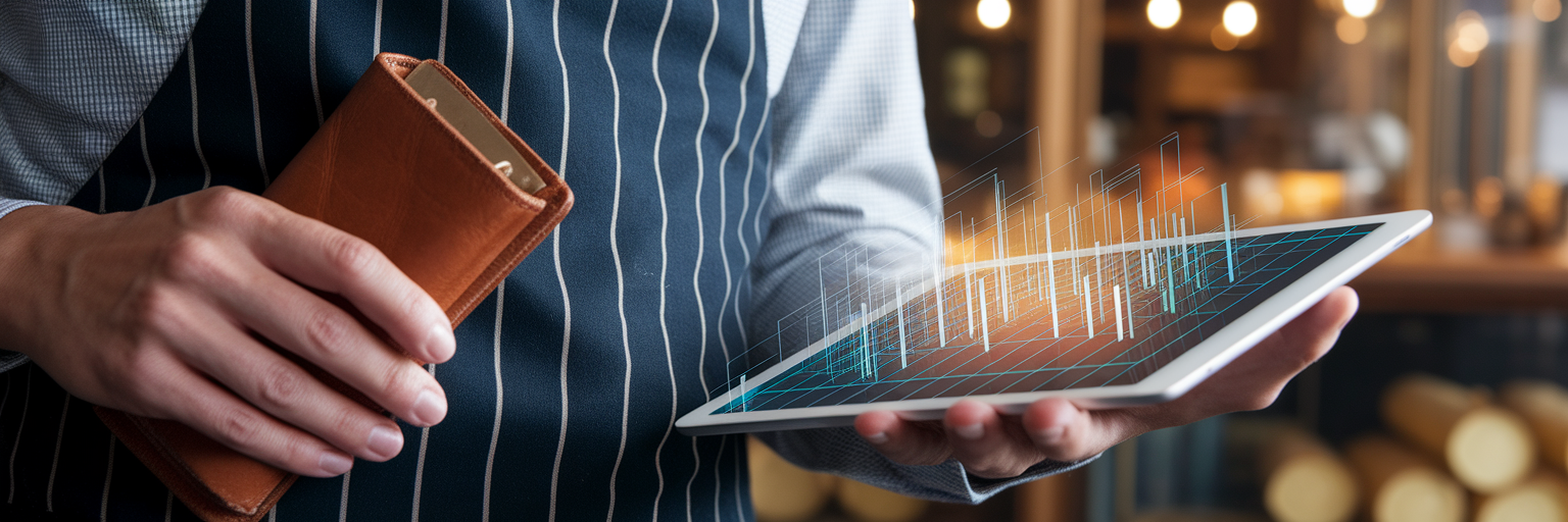 Intégration de l'IA dans le commerce traditionnel parisien.