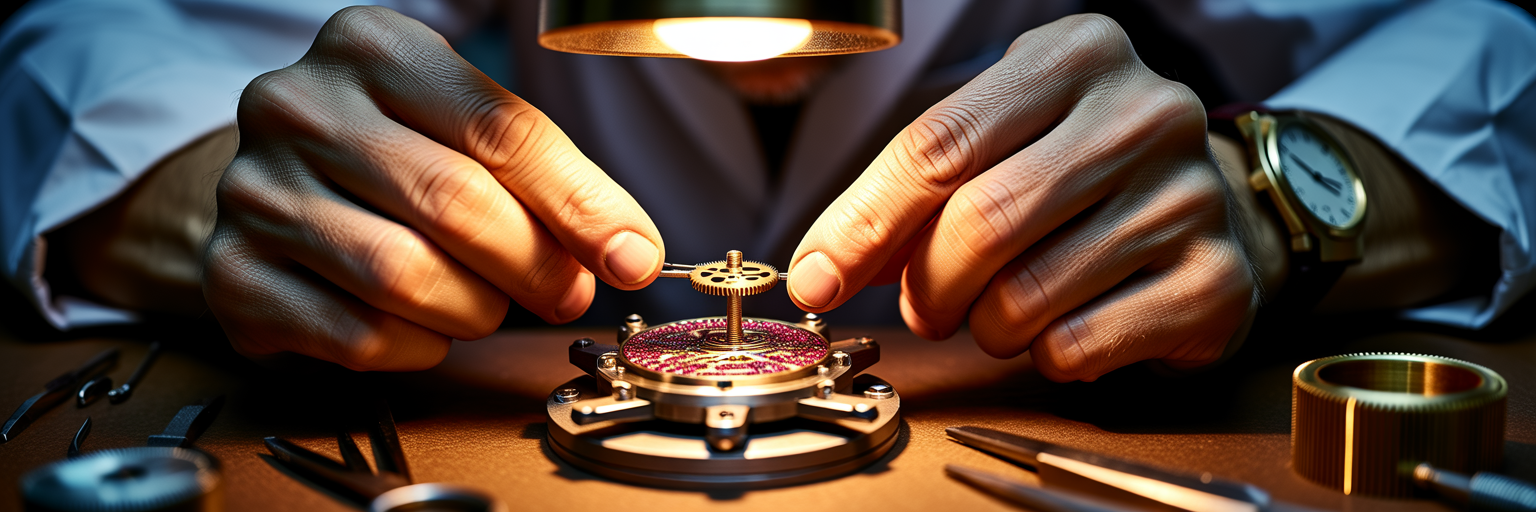 Intricate watch gears symbolizing cellular repair.
