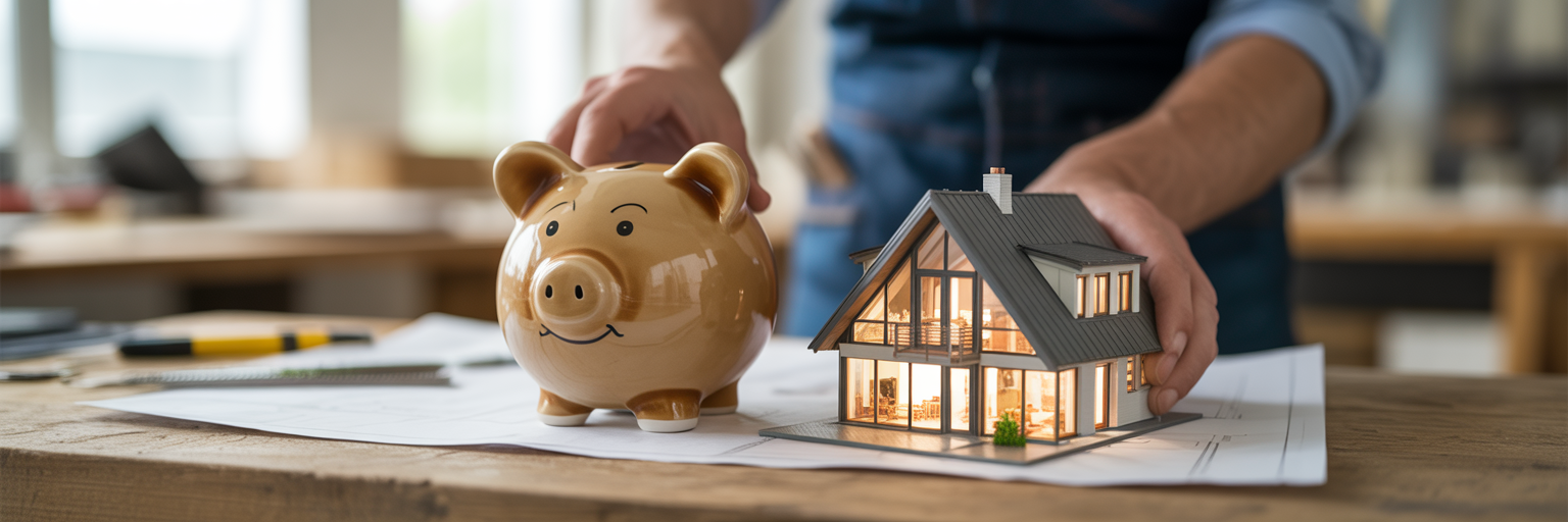 Inwestycja w budowę domu energooszczędnego.