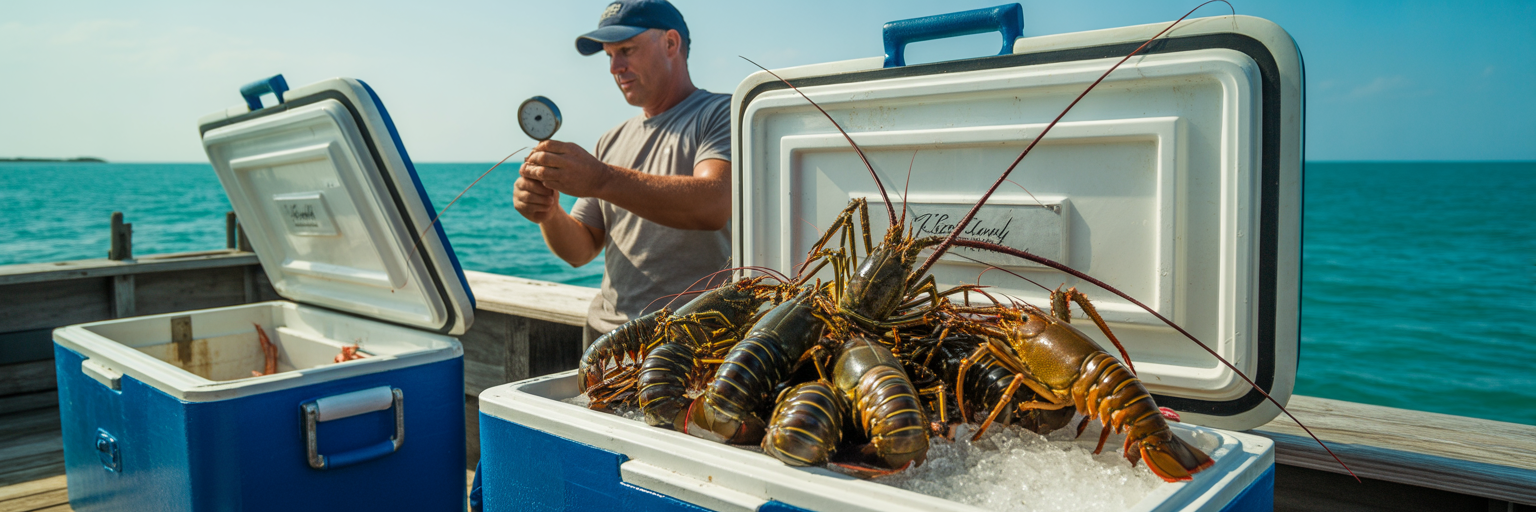 Legal limit of spiny lobsters