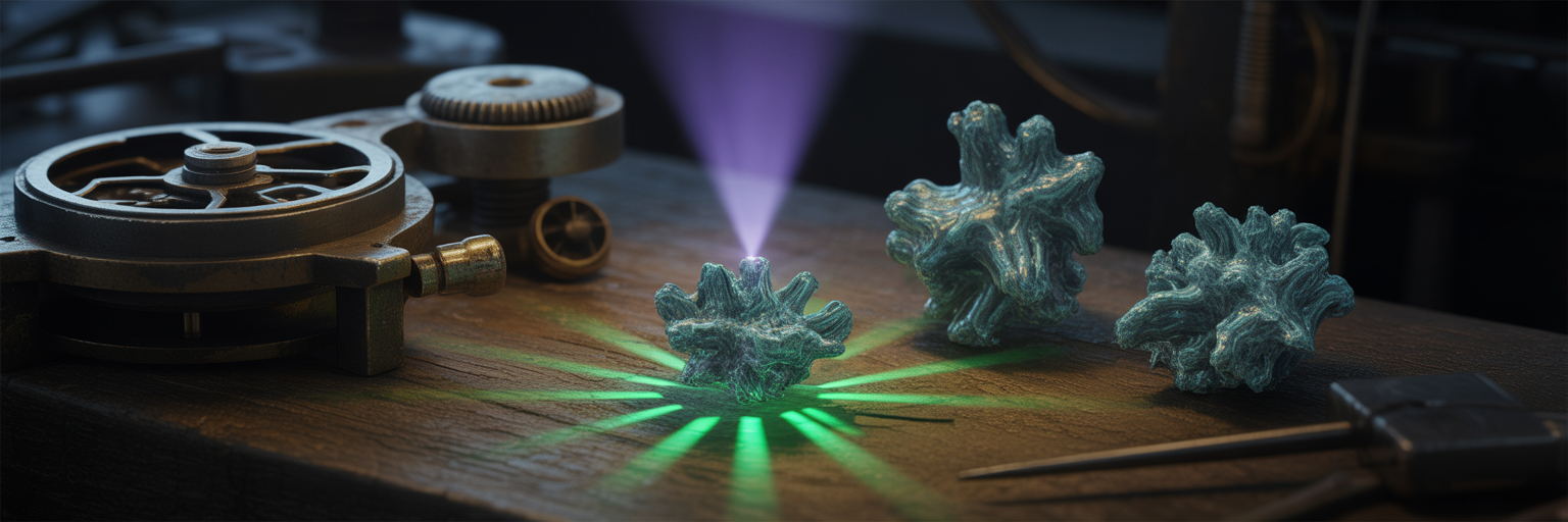 Metaphorical image of light transformation.