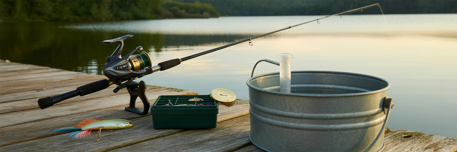 Minimalist redfish tackle and bait plan