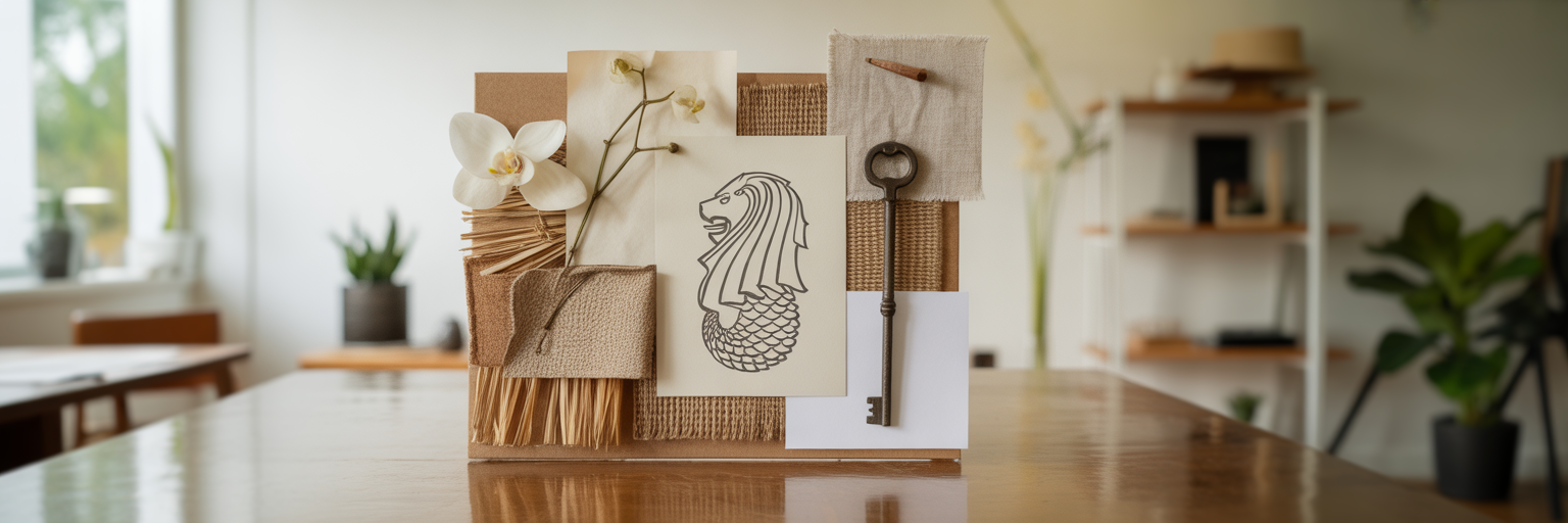 Mood board with personal tattoo inspiration.
