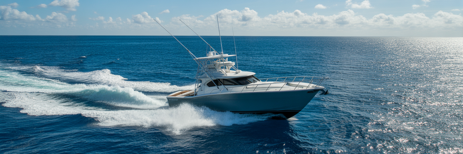 Offshore charter boat in federal waters.