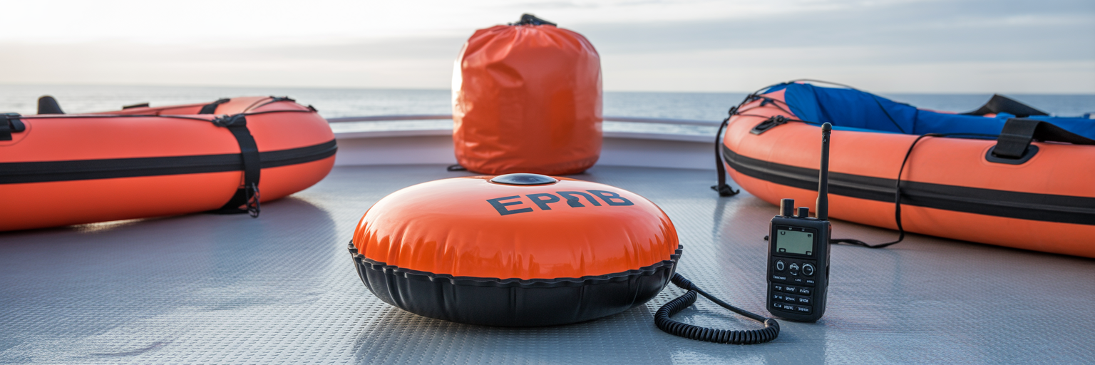 Offshore fishing boat safety gear