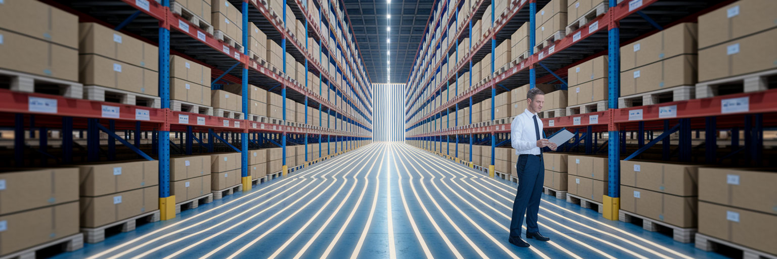 Optimisation de la logistique avec une solution IA secteur.