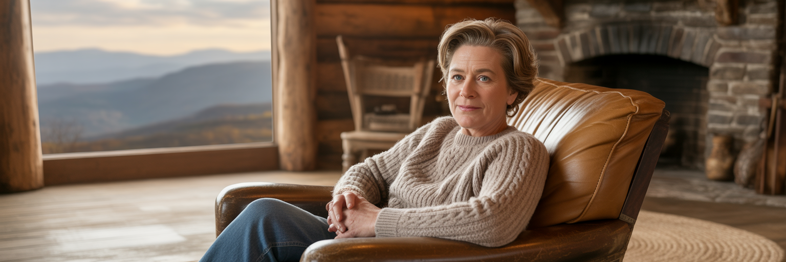 Person in telehealth consultation for recovery