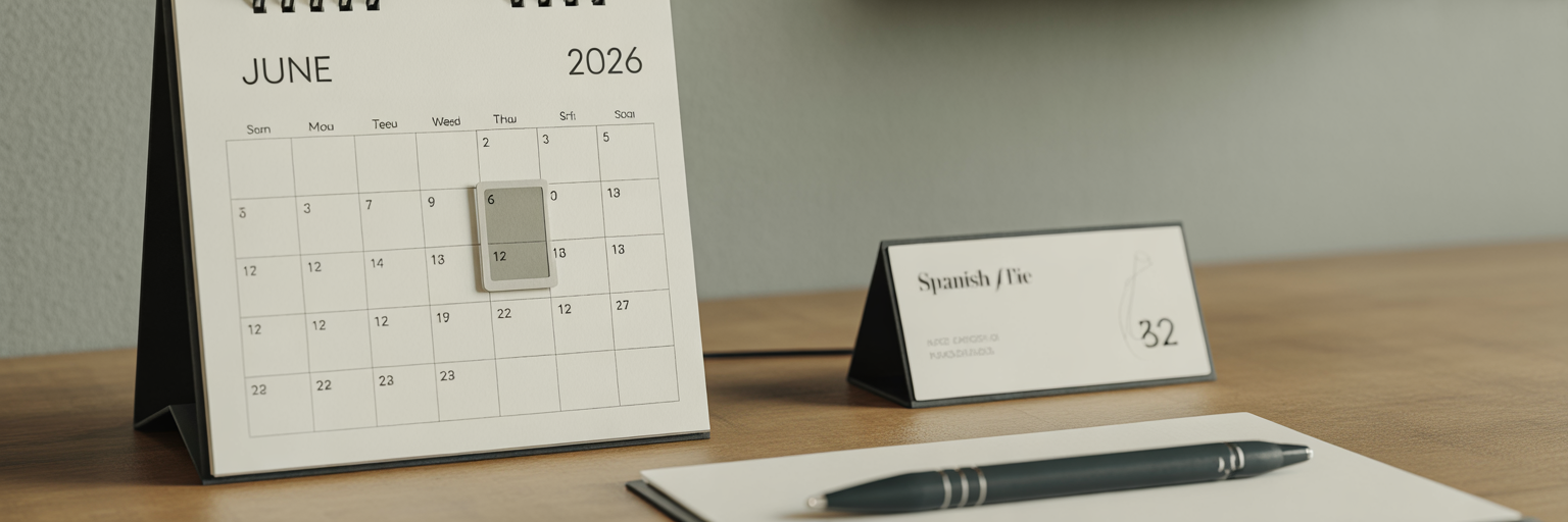 Planificando el futuro antes de la fecha límite.