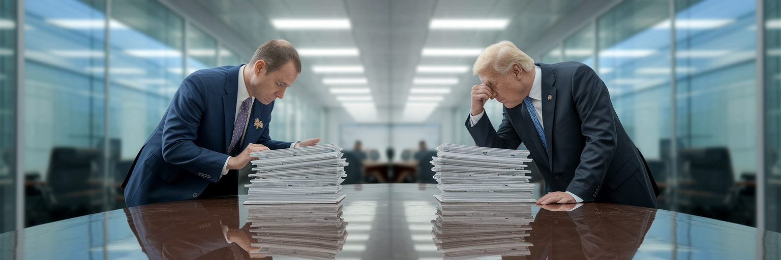 Political strategists planning economic messaging.