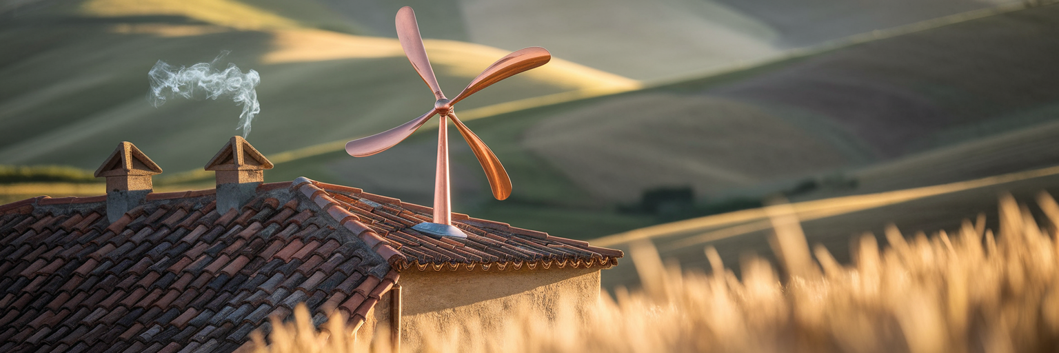 Porównanie pionowej i poziomej turbiny wiatrowej.