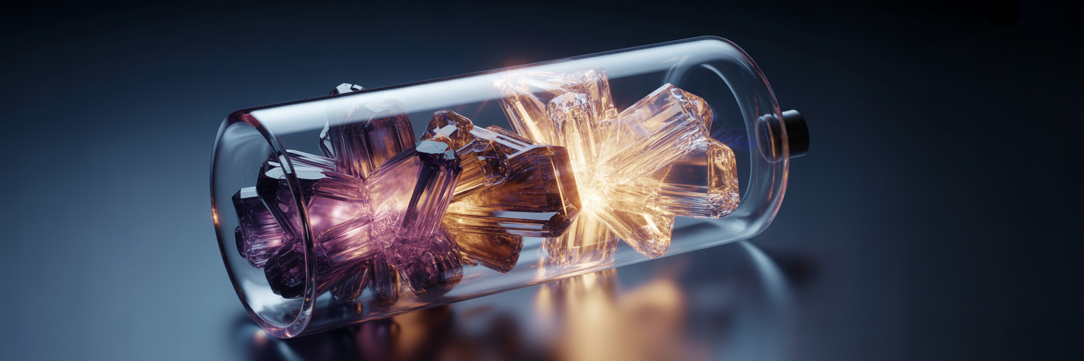 Power cell glowing with internal energy.