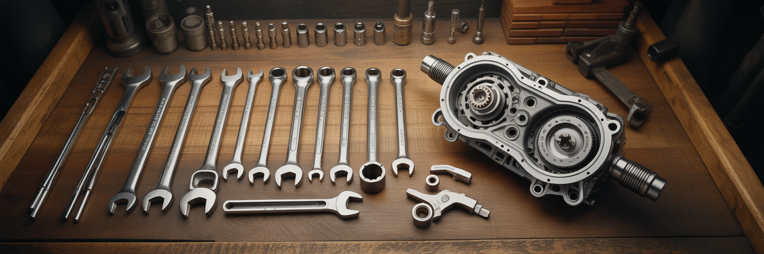 Precision tools representing Tacoma's mechanical value